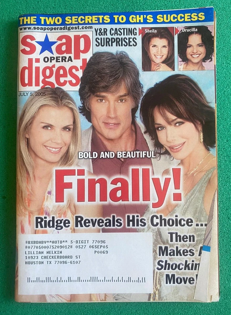 Soap Digest Bold And Beautiful