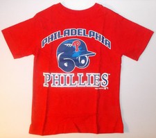 MLB Philadelphia Phillies Girls Boys T-Shirts Size XSmall 4 NWT