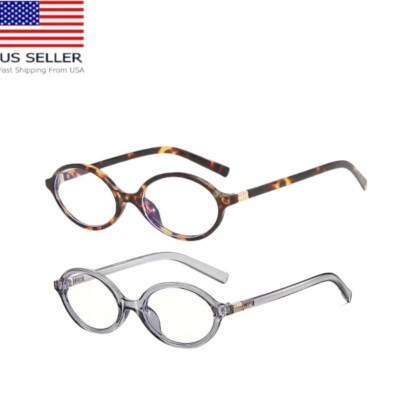 Reading Glasses Women Oval Narrow Frames Multicolor Piece Set Strength  n