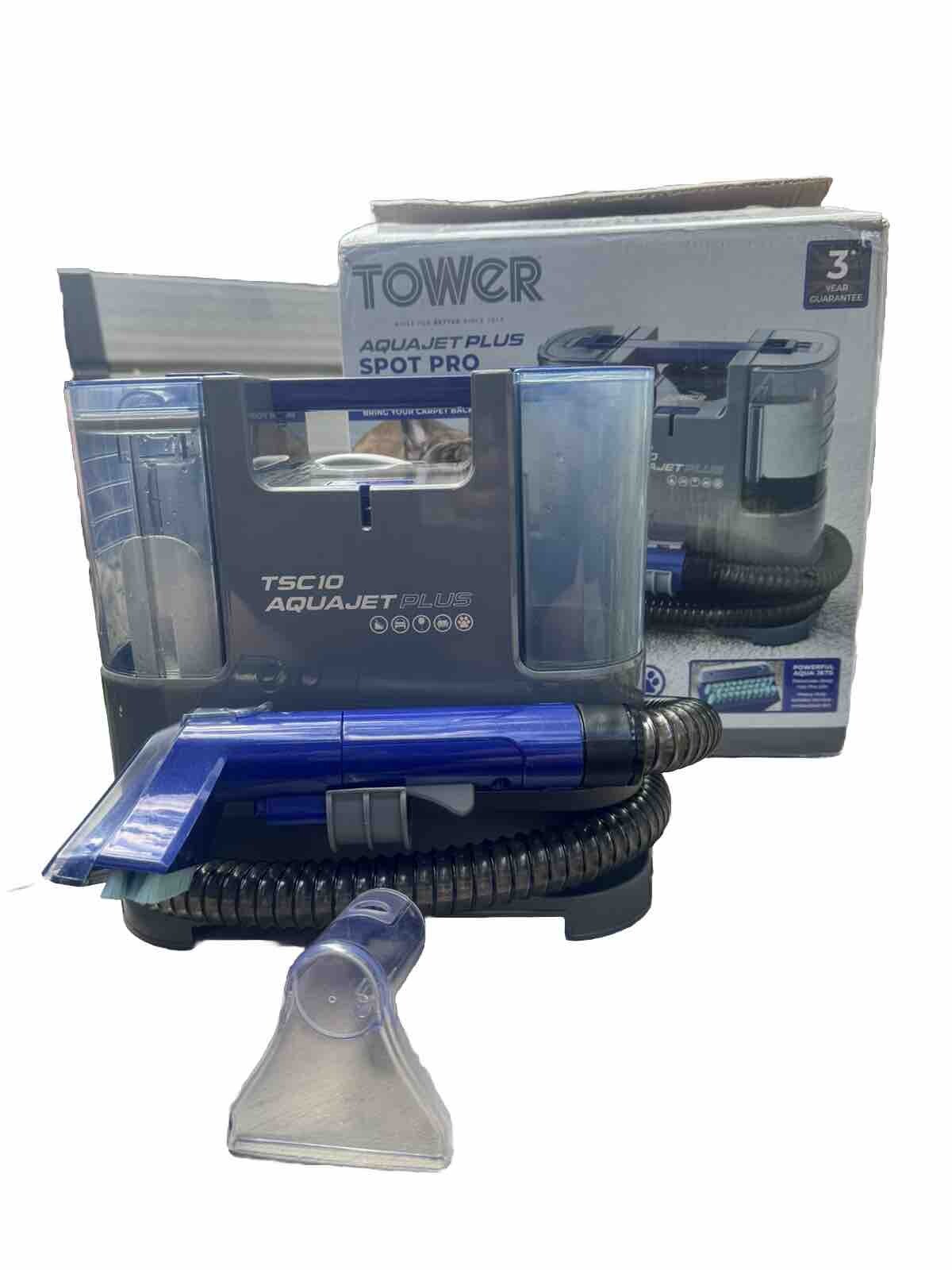 Tower Aquajet Plus Spot Pro Cleaner Wash Dirt Stains Carpet Stairs Sofa