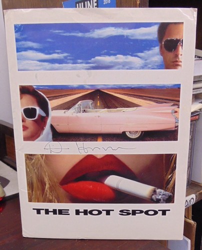 Dennis HOPPER - ""The Hot Spot"" / signierte Orion Pressesatz, 1990 / Sehr guter Zustand +