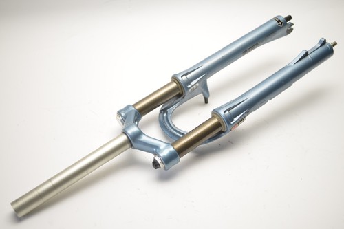 ROCK SHOX DUKE BLUE 1 1/8" THREADLESS 26" BICYCLE SUSPENSION FORK 215 MM STEERER - Picture 11 of 13