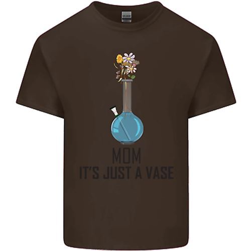Just a Vase Funny Bong Weed Cannabis Drugs Mens Cotton T-Shirt Tee Top - Picture 10 of 26
