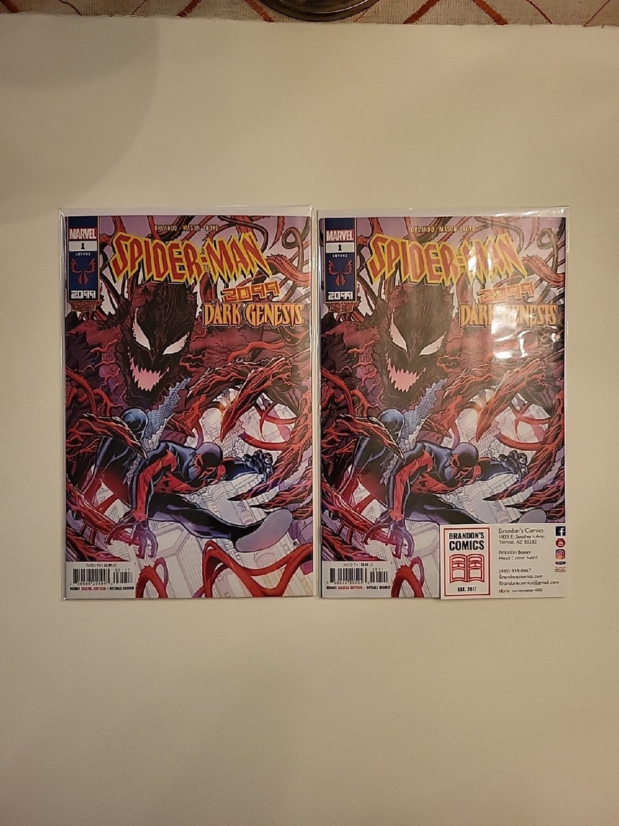 Spider-Man 2099 Dark Genesis #1 1st App Of Carnage 2099 (Marvel