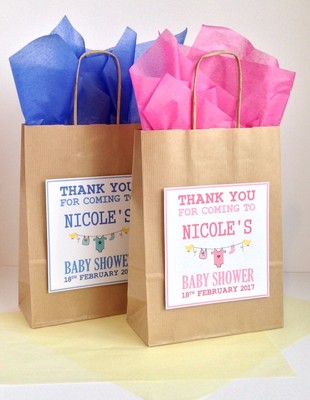 personalised baby gift bag