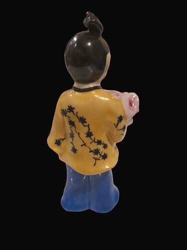 Herend Figurine Of An Oriental Gentleman With A Bouquet Of Flowers - Picture 3 of 4