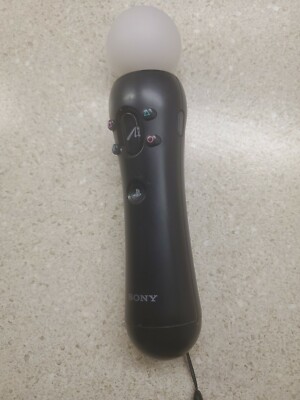 Sony PlayStation Move Controllers - Black (CECH-ZCM1U) PS3 - PS4