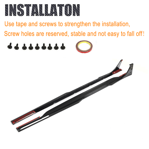 DRY Carbon faldones laterales accesorios Side Skirts Lip para Audi RS6 RS7 C8 Avant 19+ - Imagen 13 de 17