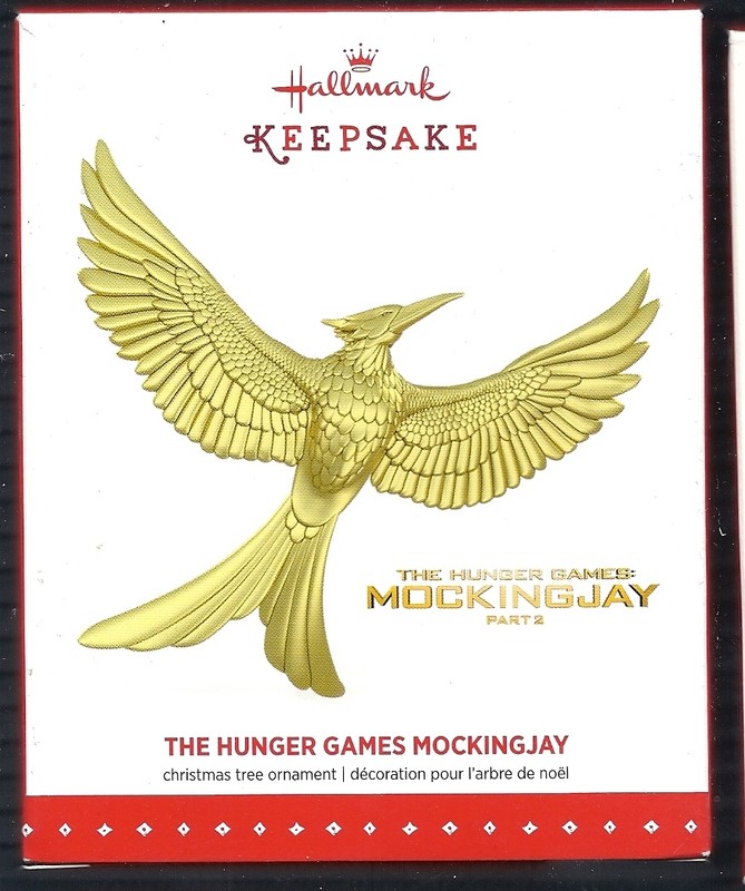 2015 Hallmark "The Hunger Games": Mockingjay Ornament 