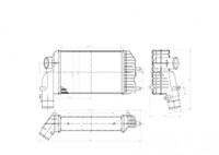 LadeluftküHler FüR Citroen Jumper Fiat Ducato Peugeot Boxer