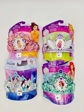 DISNEY Princess Tiaras Crowns *Elsa, Rapunzel, Ariel, & Belle* Kids Disney 100