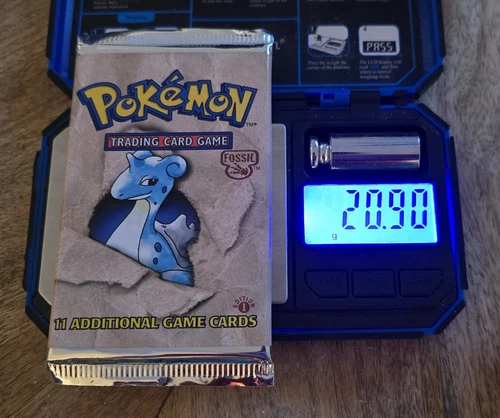 Pokemon 1st Edition Fossil Booster Pack. Factory Sealed. 20.9g!