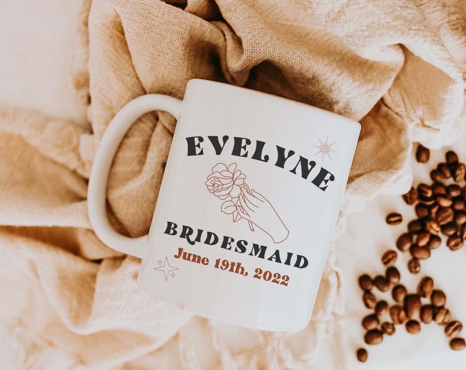 Bridesmaid Proposal Gift Personalized Bridesmaid Coffee Mug Bridesmaid Favors
