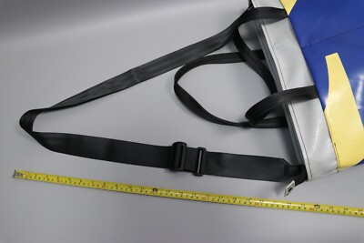 FREITAG F560 STERLING ShopperMESSENGER CLASSIC Crossbody Gray/Blue