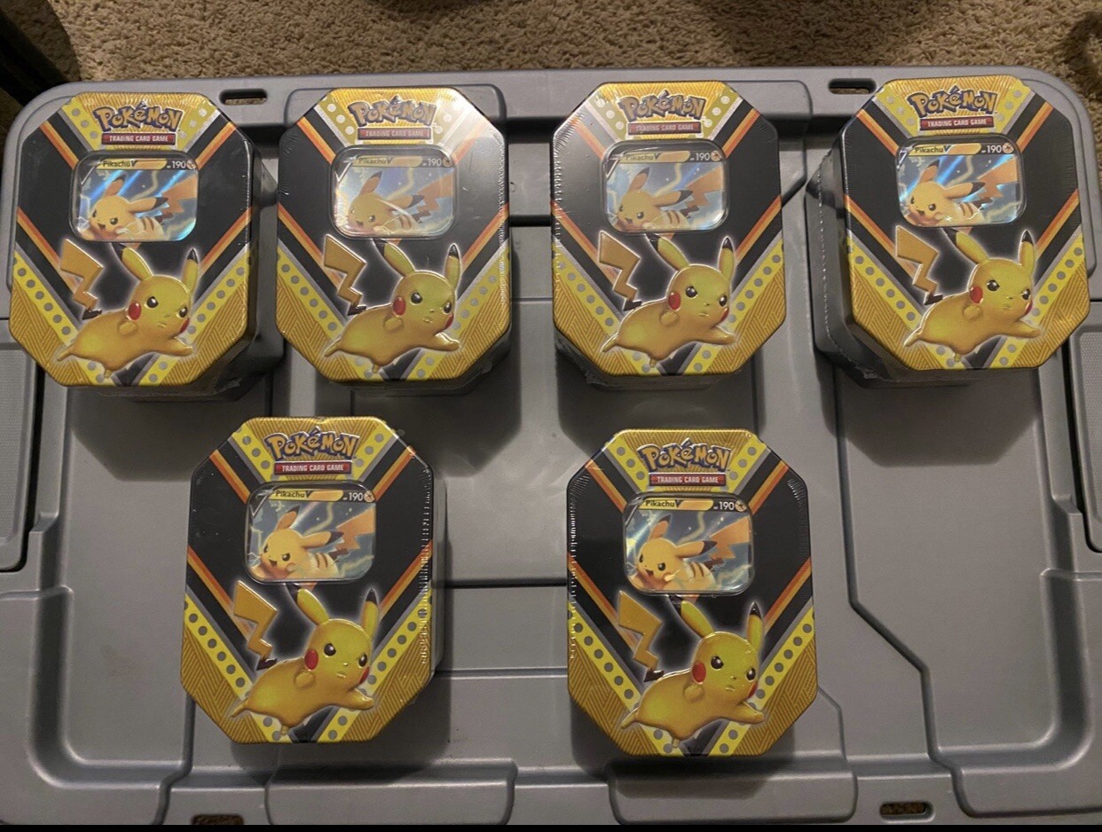 Pikachu Tin