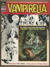 🔥VAMPIRELLA #9*WARREN, 1971*BORIS VALLEJO*WALLY WOOD COVER*WALLY WOOD*FN/VG*