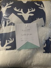 The Peanutshell Woodland Trail Staghorn Baby Blanket