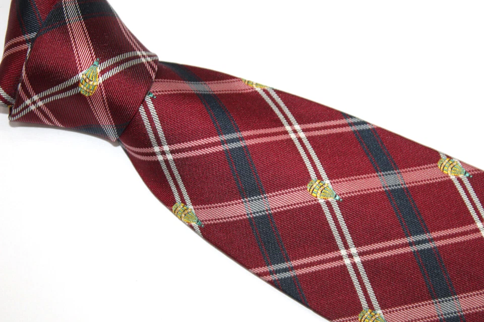 Corbata de seda BRUNO VIOLA Hecha en Italia F48626 Foto 3 de 4