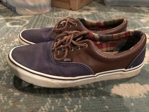 brown vans era