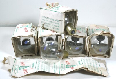 Six (6) #SF Sylvania-Wabash SuperFlash Flashbulbs GN150 - Class F  - Old Stock