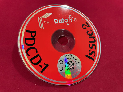 DataFile PDCD-1 Issue 2 CD-ROM Für Acorn RISC OS Software Risc PC Etc.