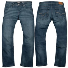 Howitzer Style Men's Denim Jean Patriot Parachute Military Grunt 34" INSEAM