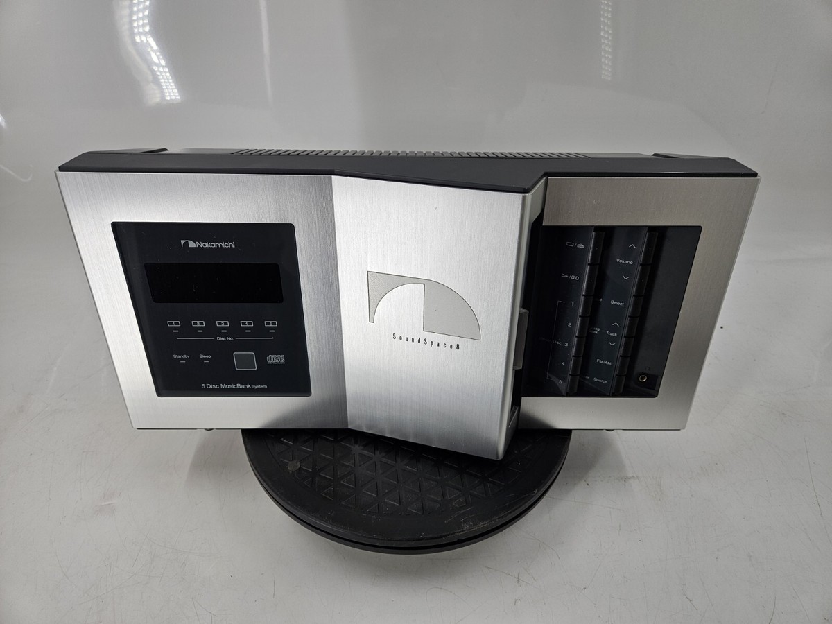 その他 Nakamichi SOUNDSPACE8 Nakamichi SoundSpace 8 Original 5 Disc MusicBank CD System