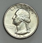 1932 Philadelphia Washington Silver Quarter About Uncirculated Details
