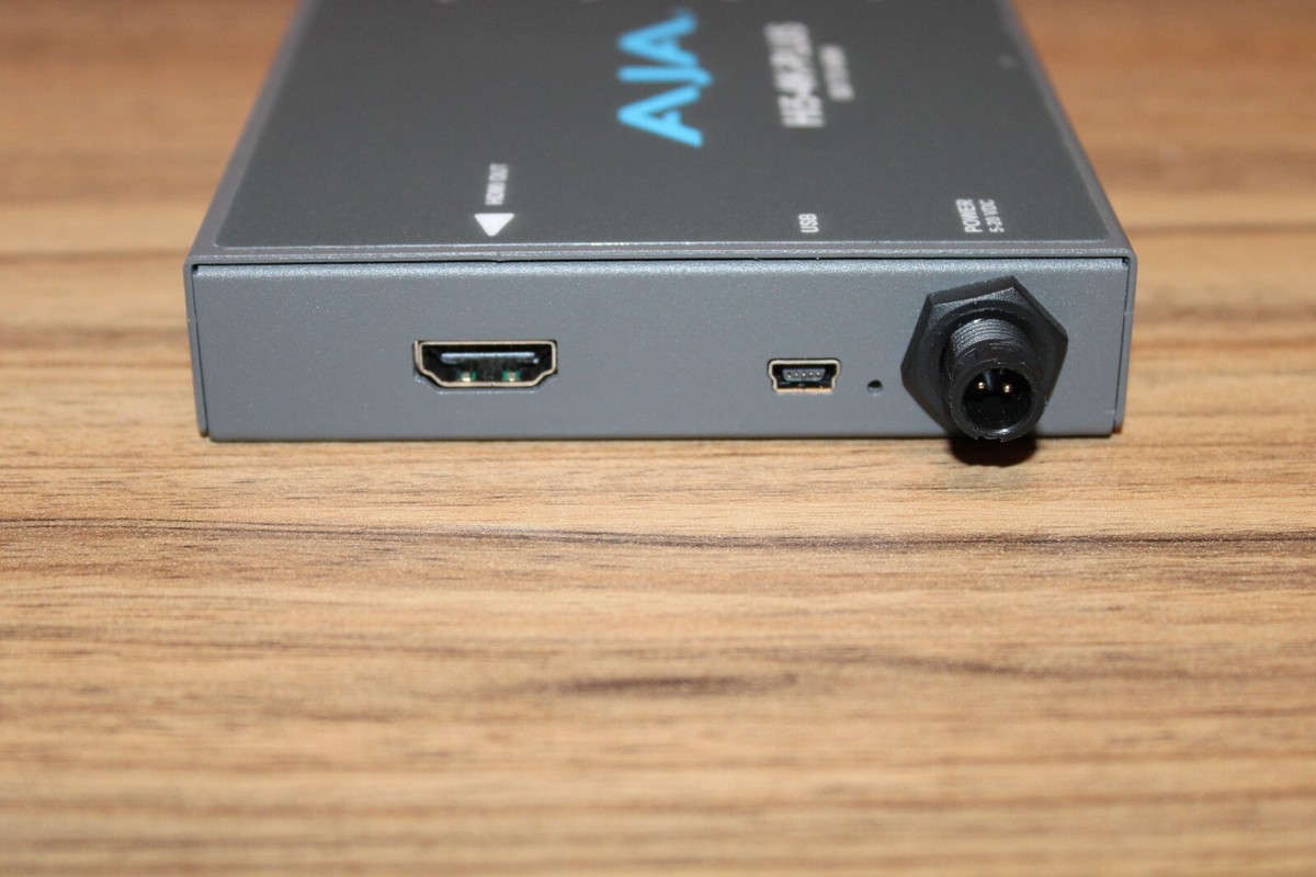 AJA Hi5-4K-Plus Pristine 3G-SDI to HDMI 2.0 Mini-Converter