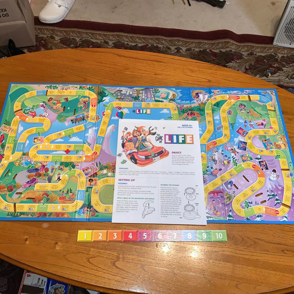 Game of Life Board Game Replacement Game Board Part Piece Only