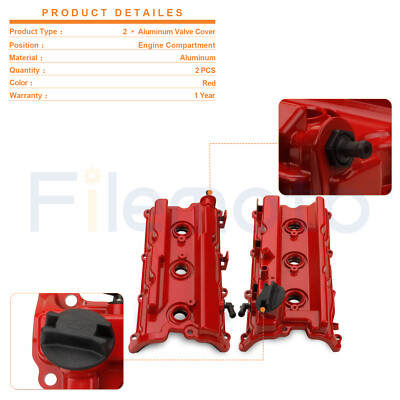 Aluminum Valve Cover LH&RH SET for NISSAN Frontier Pathfinder