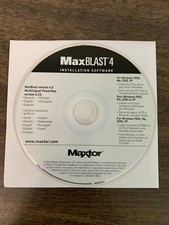 MaxBlast 4 MAXTOR Windows 98/Me/2000/XP Max Blast Software PC Computer Software