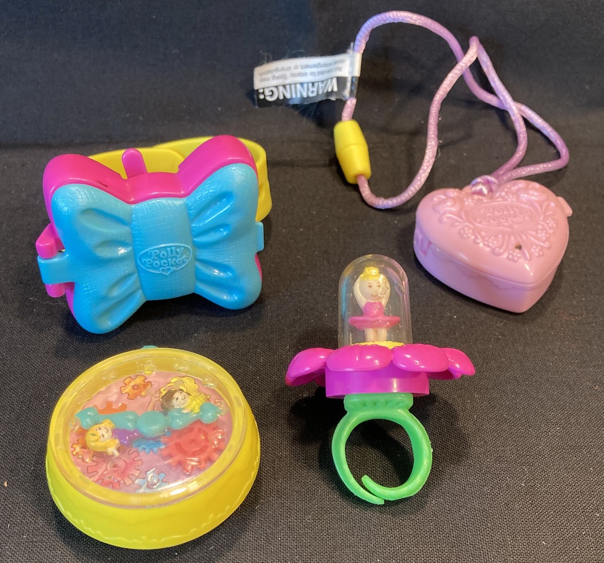 Lot De Jouets Polly Pocket Vintage - Occasion - Collection Années 90