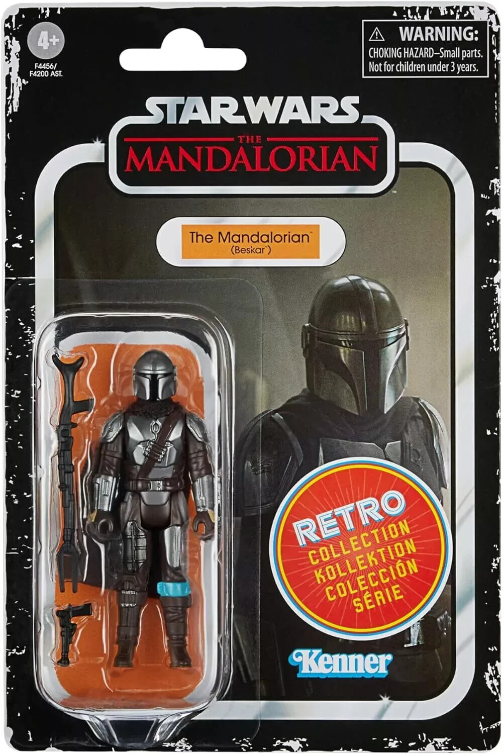Star Wars Retro Collection The Mandalorian (Beskar) Action Figure  3.75