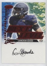2022 SAGE High Series Next Level Signatures Red Cameron Goode #NLS-CG Auto 0hw3