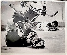 KEN DRYDEN NHL HOCKEY GOALIE TYPE 1 PHOTO GUY LAPOINTE MONTREAL CANADIENS HHOF