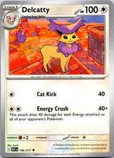 Delcatty 166/217 Uncommon Ascended Heroes Pokemon Near Mint