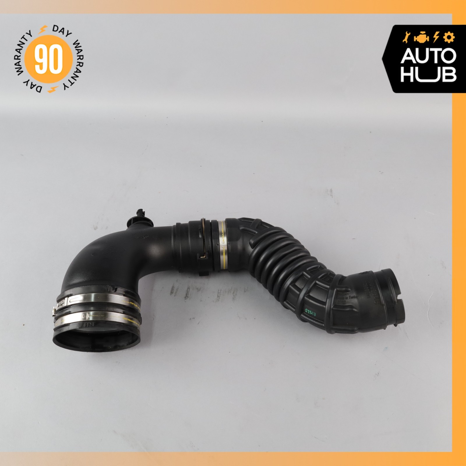 14-22 Maserati Quattroporte M156 Engine Left Air Intake Duct Pipe Hose Set OEM