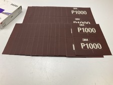 25 3m 34341 Hookit 270j Flexible Abrasive Sandpaper Sheets 1000 Grit 5.5x6.75 25 3m 34341 Hookit 270j Flexible Abrasive Sandpaper Sheets 1000 Grit 5.5x6.75