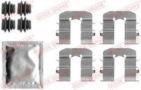 ZubehöRsatz Scheibenbremsbelag Quick Brake 109-1814 FüR PB Hyundai I20 1 PBT LPG
