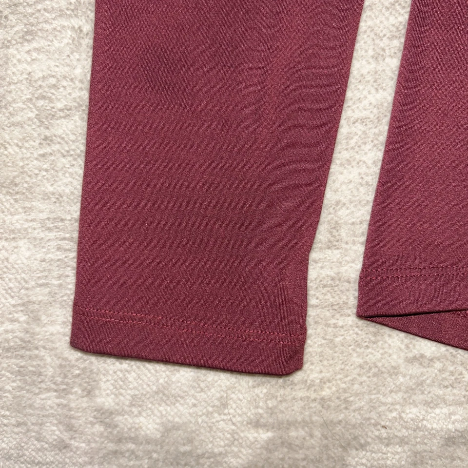 Pullover SportHill para mujer talla M 1/4 cremallera borgoña Foto 4 de 4