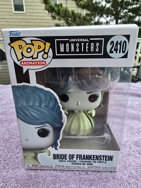 NIB Funko POP! Animation Universal Monsters BRIDE OF FRANKENSTEIN #2410