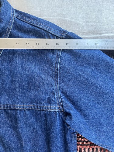 Levi's Vintage Engineer Chore Jacket M Denim Work Utility 1983 Made UK Rare 42" - Bild 12 von 15