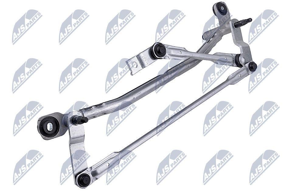 NTY Wiper Linkage For Left-Hand Drive, Reinforced, Without Electric Motor