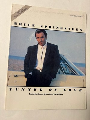 Bruce Springsteen Tunnel of Love PVG Guitar Sheet Music Song Book - CPP 1987
