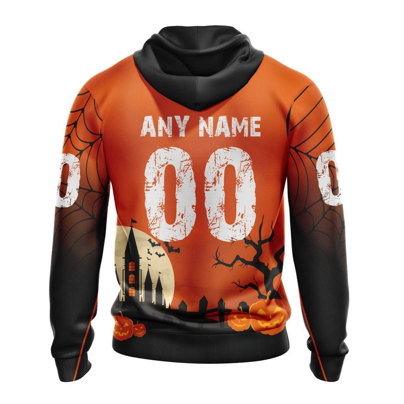 Personalized Toledo Walleye Halloween Design Hoodie