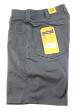 CARHARTT Force Men's 30 x 9 Dark Gray Relaxed Fit Comfort Flex Waist Shorts