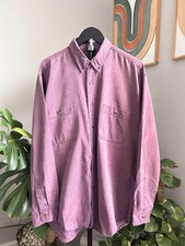 Vintage Eddie Bauer Men s Purple Long Sleeve ...