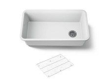 Kohler Cairn 8206-CM6 33-1/2" undermount single-bowl kitchen sink - Slight Wear