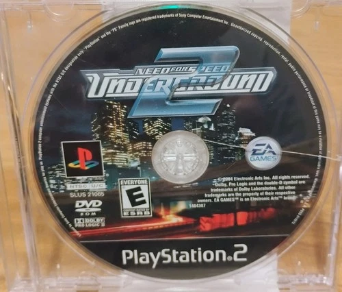 Need for Speed: Underground 2 (Sony PlayStation 2, 2004) Black Label & Tested